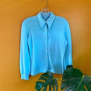 Cashmere collared sweater